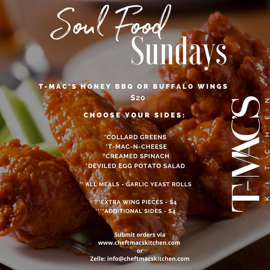 Extra Sides for T-Mac's Wings